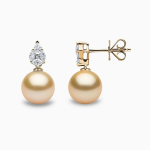 Yoko London - Starlight South Sea Pearl and Diamond Earring In Yellow Gold